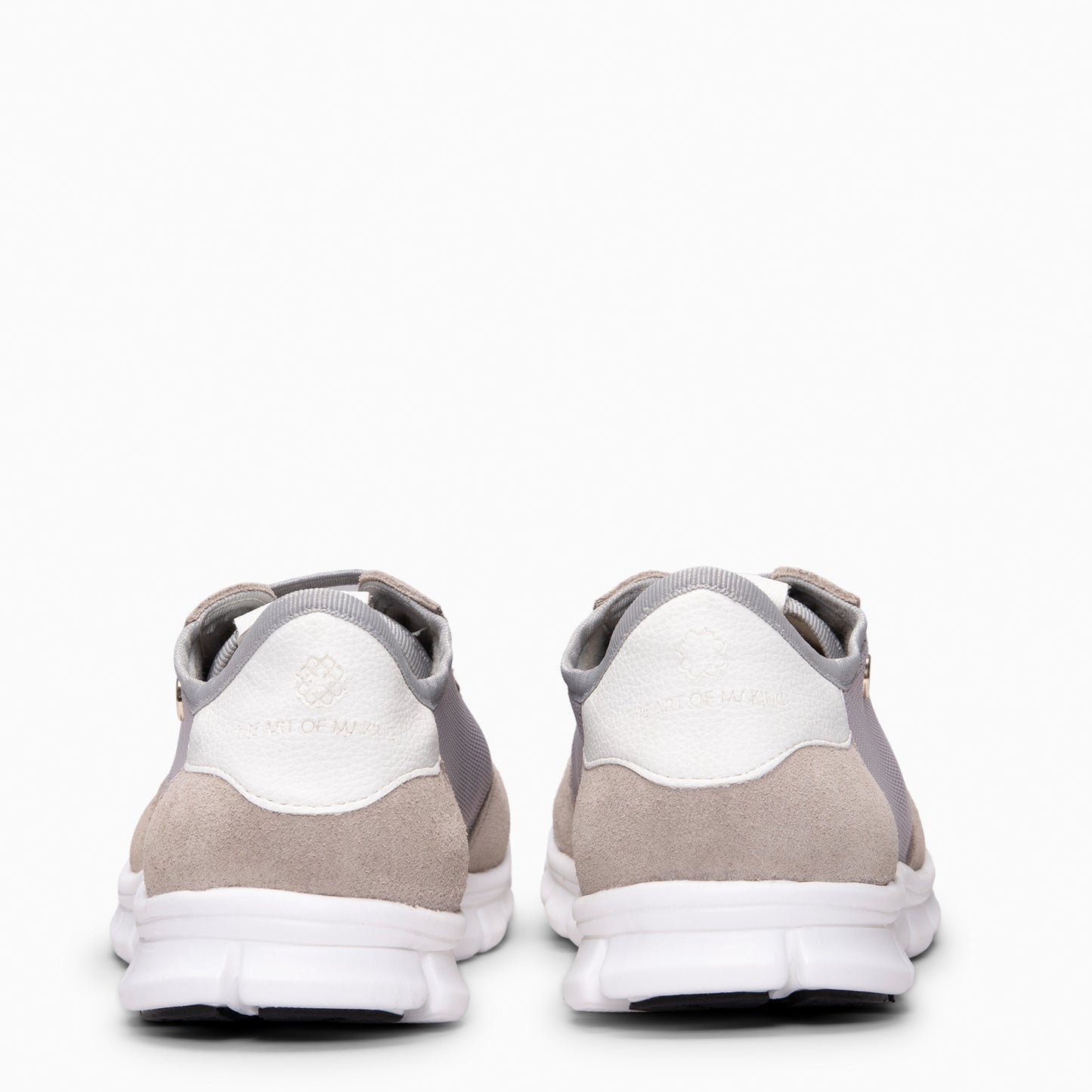 FÜSION 01 - Zapatillas para mujer multi-material GRIS
