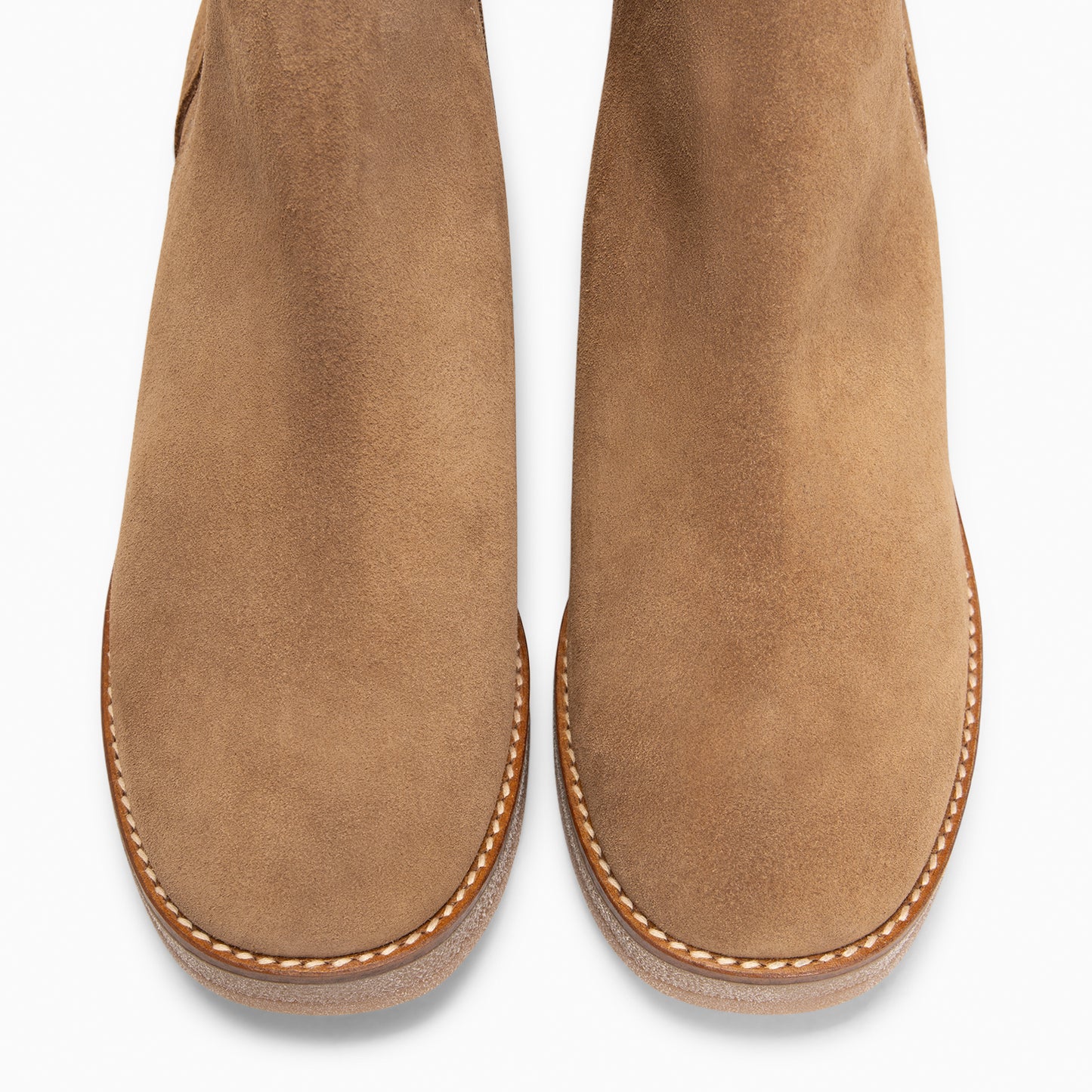 SWING - Botines casual de ante hidrófugo CUERO