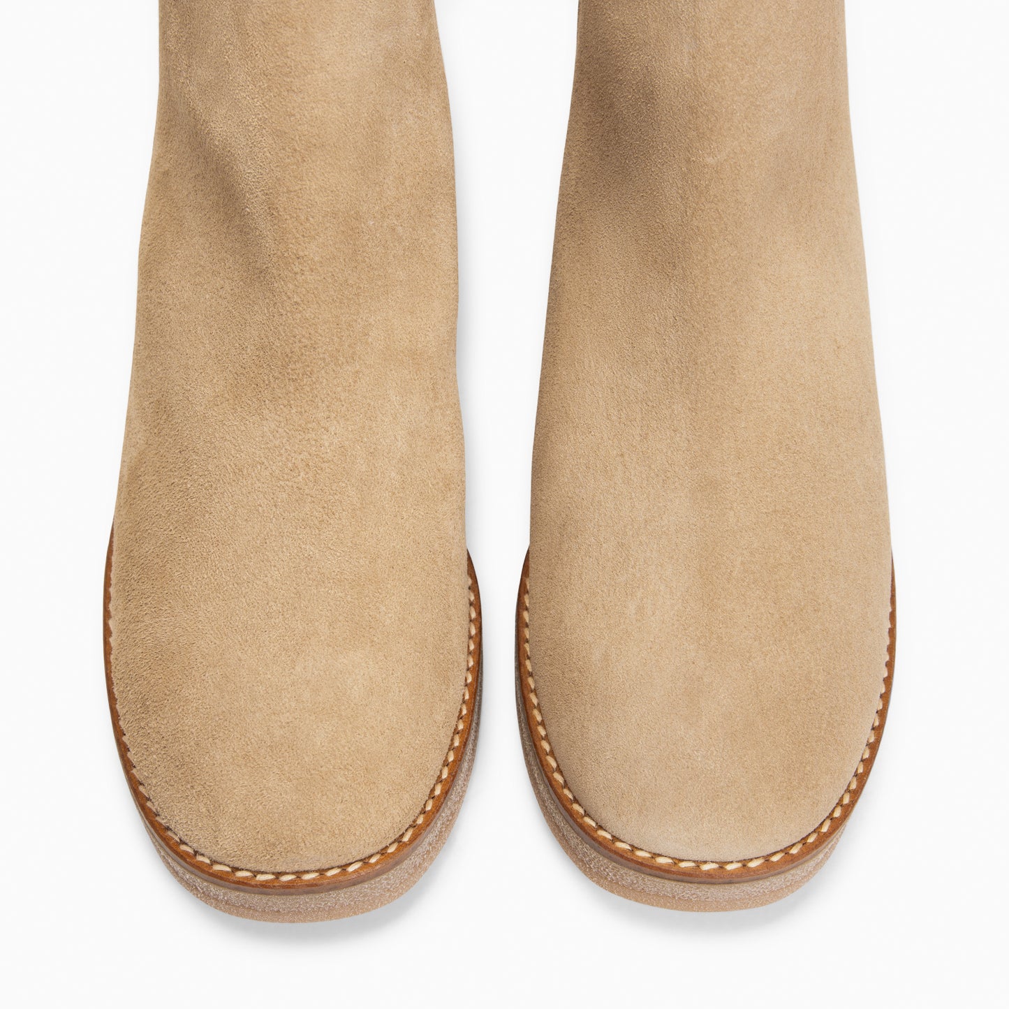 SWING - Botines casual de ante hidrófugo CAMEL