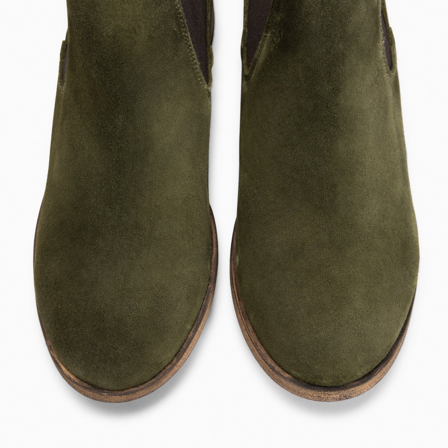 CLAIRE - Botín de serraje estilo Chelsea KAQUI