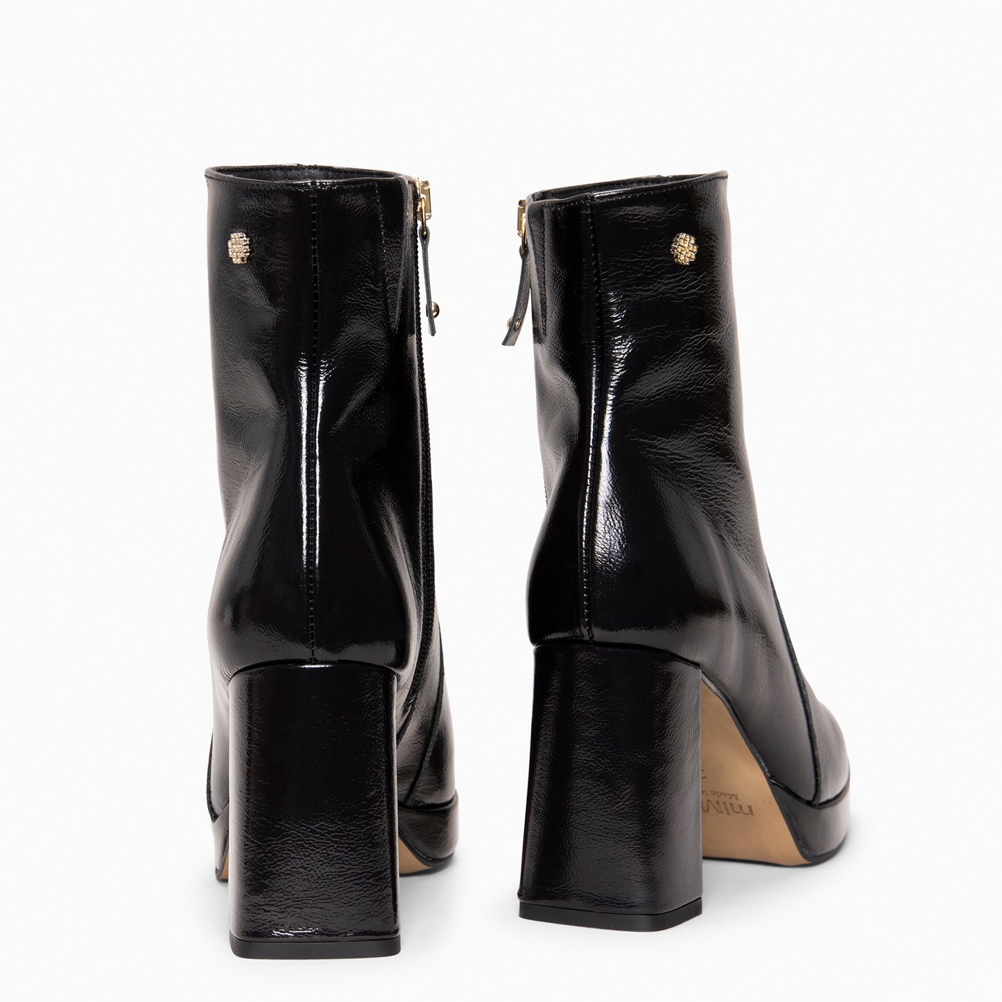 NOX - Botines de tacón alto  NEGRO