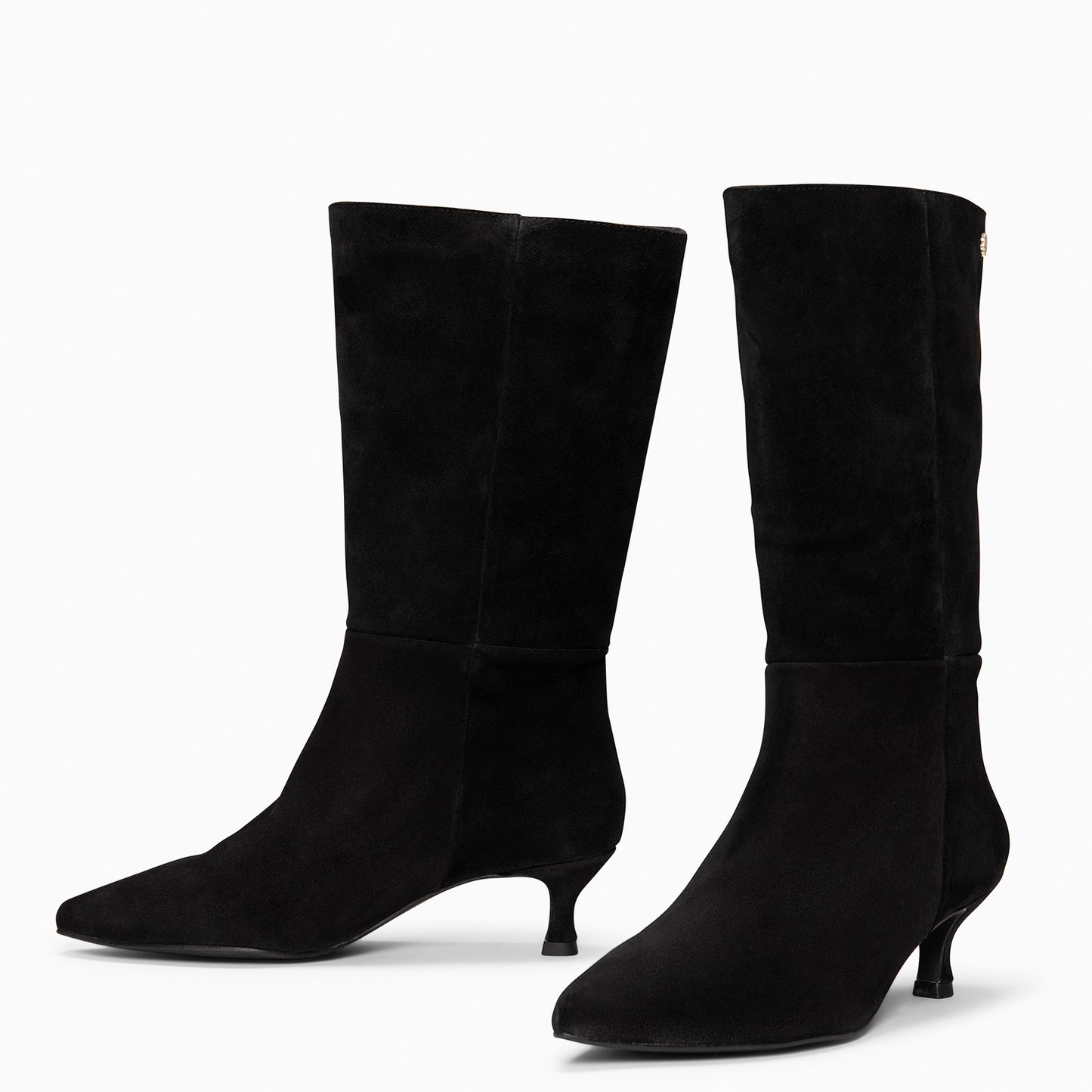 IMPERIAL - Botas con tacón kitten NEGRO