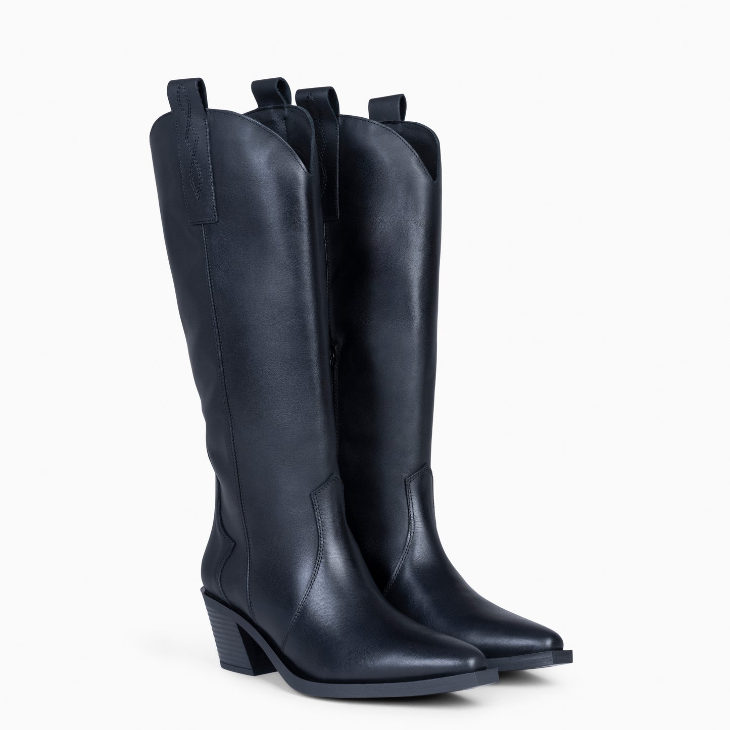 BELMONT - Botas de Cowboy mujer NEGRO