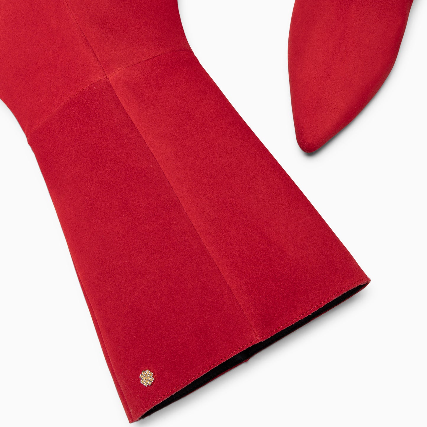 IMPERIAL - Botas con tacón kitten  ROJO