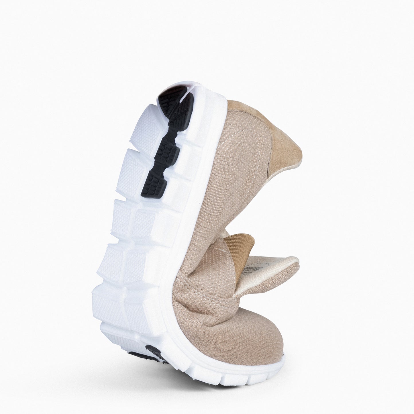 AIR - Tênis meia feminino TAUPE