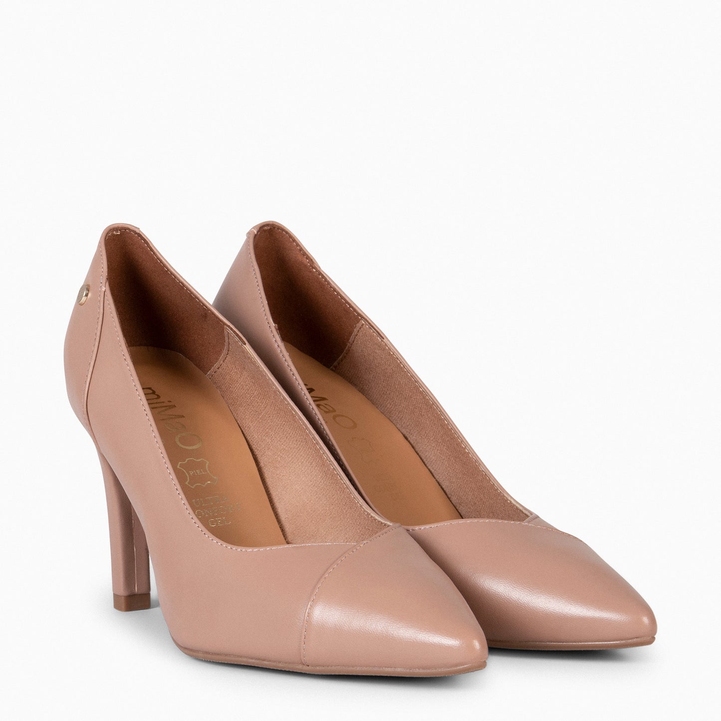 GLAM – Sapatos elegantes de salto alto NUDE