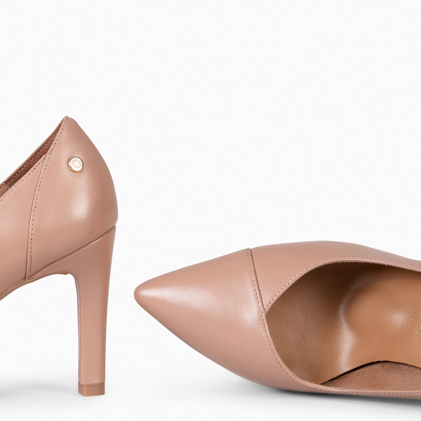 GLAM – Sapatos elegantes de salto alto NUDE