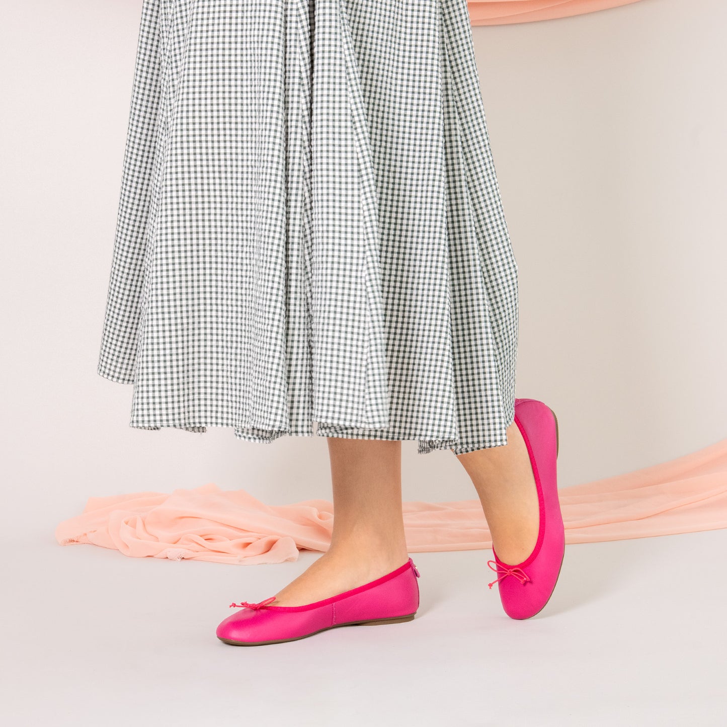 CAMPANILLA - BAILARINA ESTILO BAREFOOT  FUCSIA