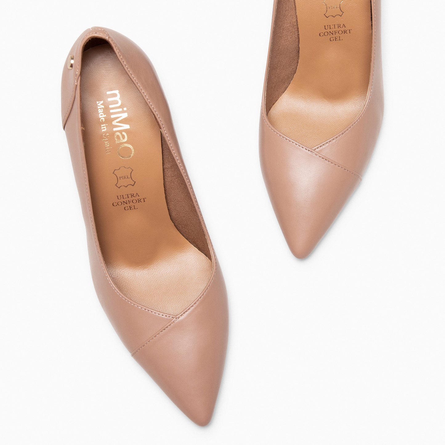 GLAM – Sapatos elegantes de salto alto NUDE