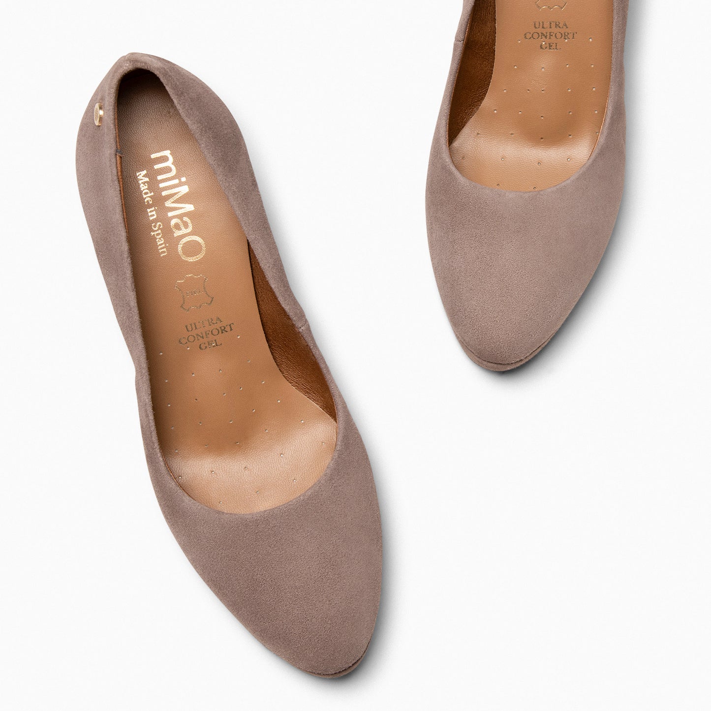 PLATFORM - Chaussures à talons hauts et plateforme TAUPE