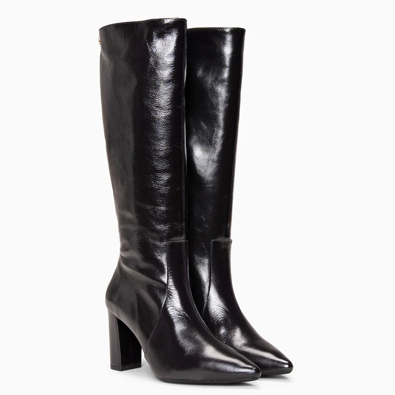 SOHO - Botas de tacón alto NEGRO CHAROL