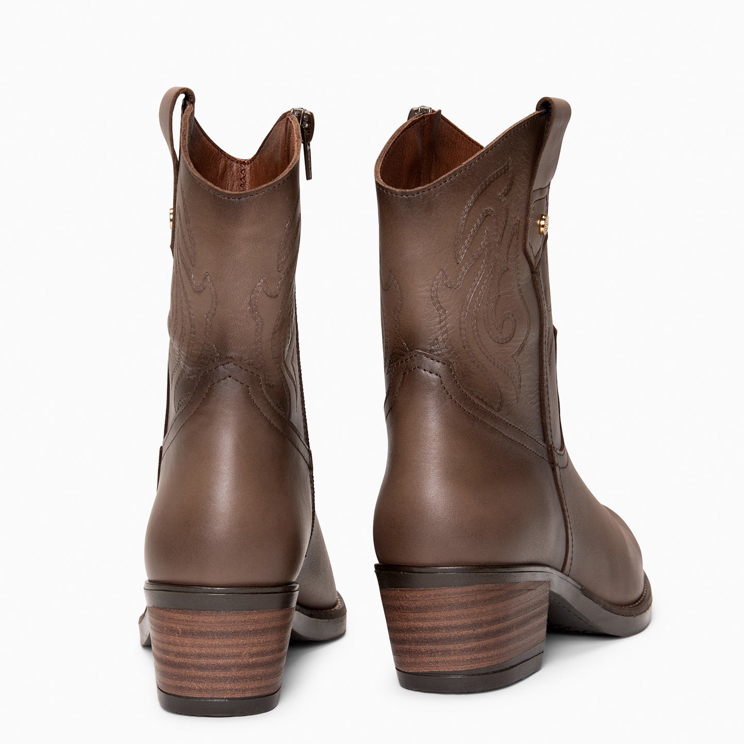 CRYRUS - Botines cowboy TAUPE