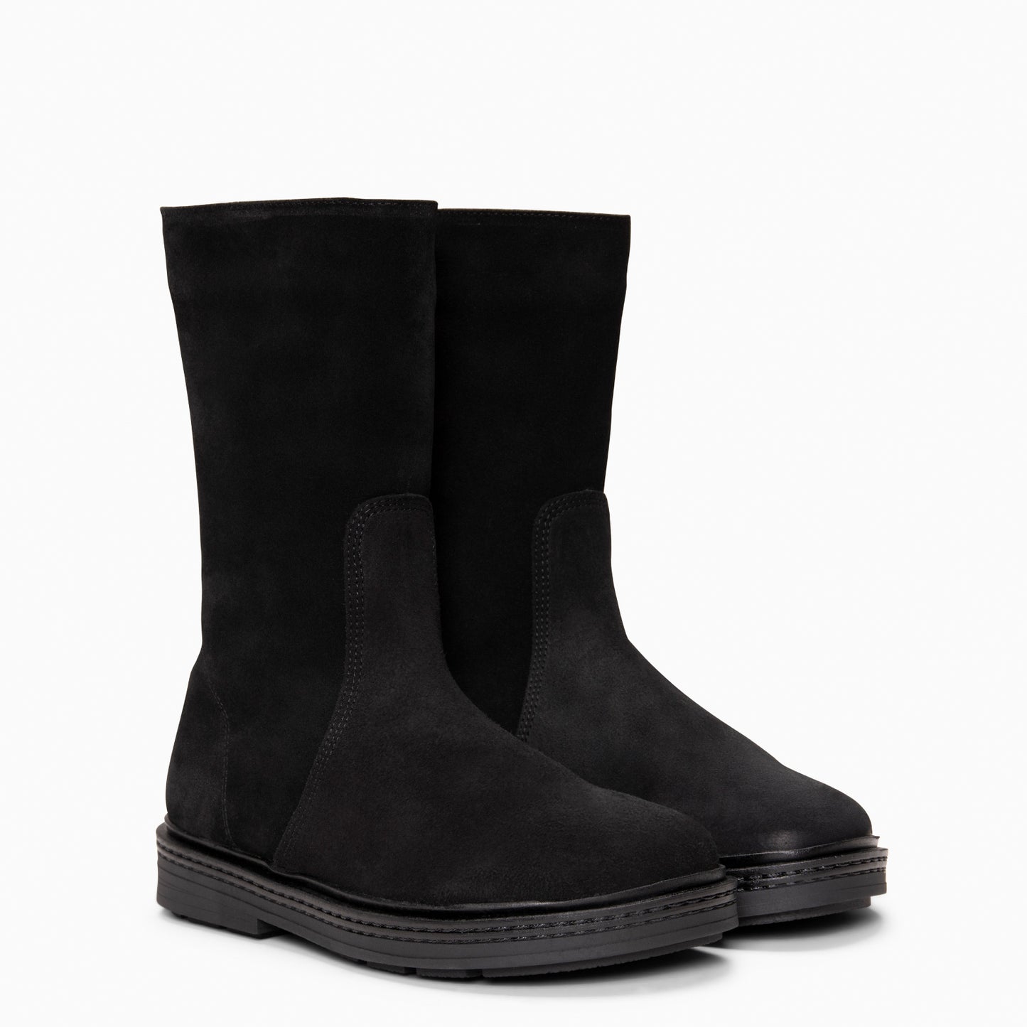 SNOW - Botines forrados de piel NEGRO