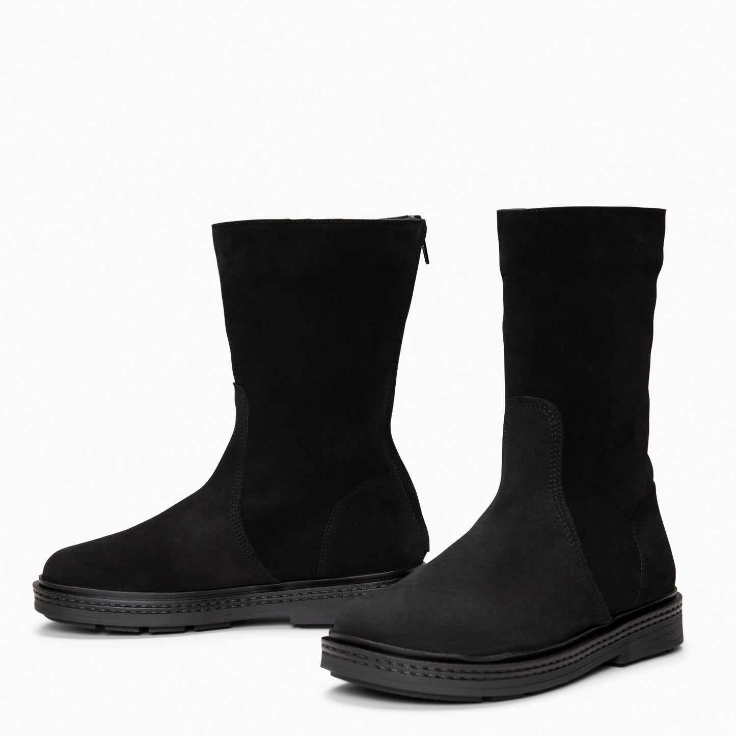 SNOW - Botines forrados de piel NEGRO