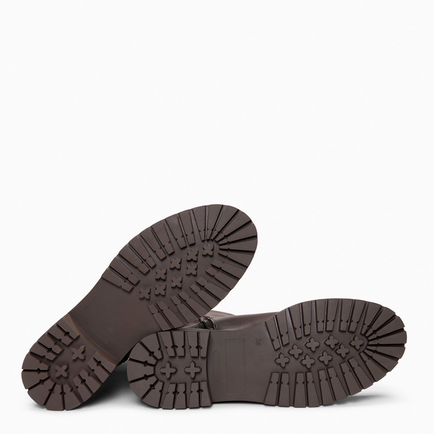 VENUS - Botines de caña alta  MARRON