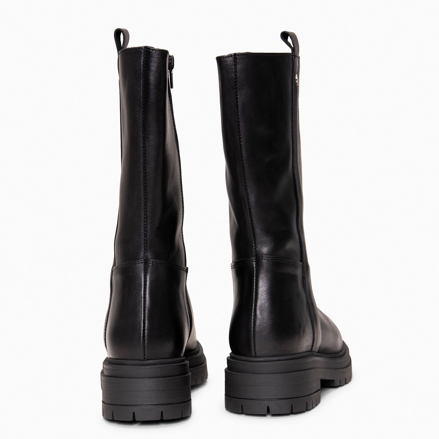 VENUS - Botines de caña alta NEGRO