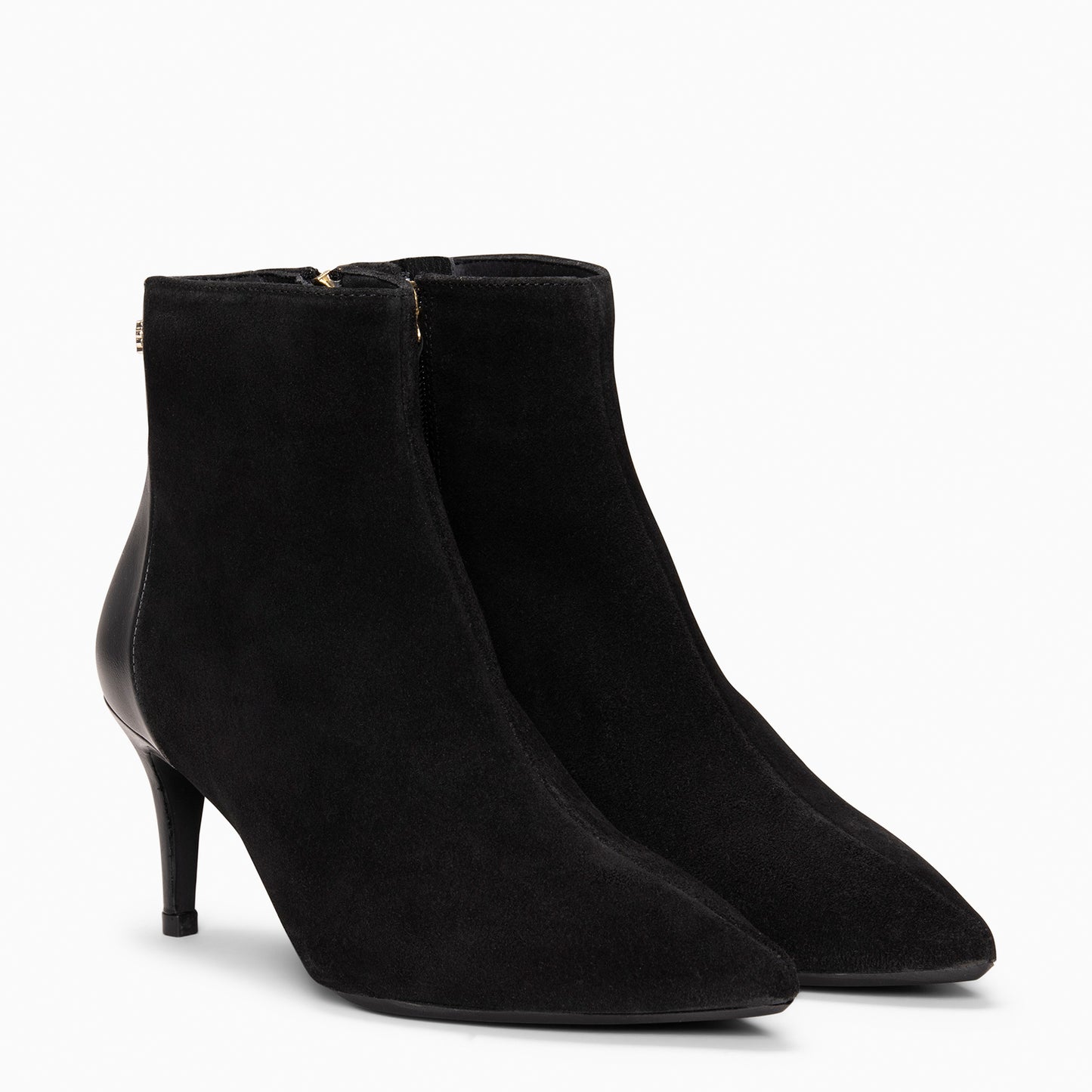 NIGHT - Botines elegantes de tacón fino NEGRO