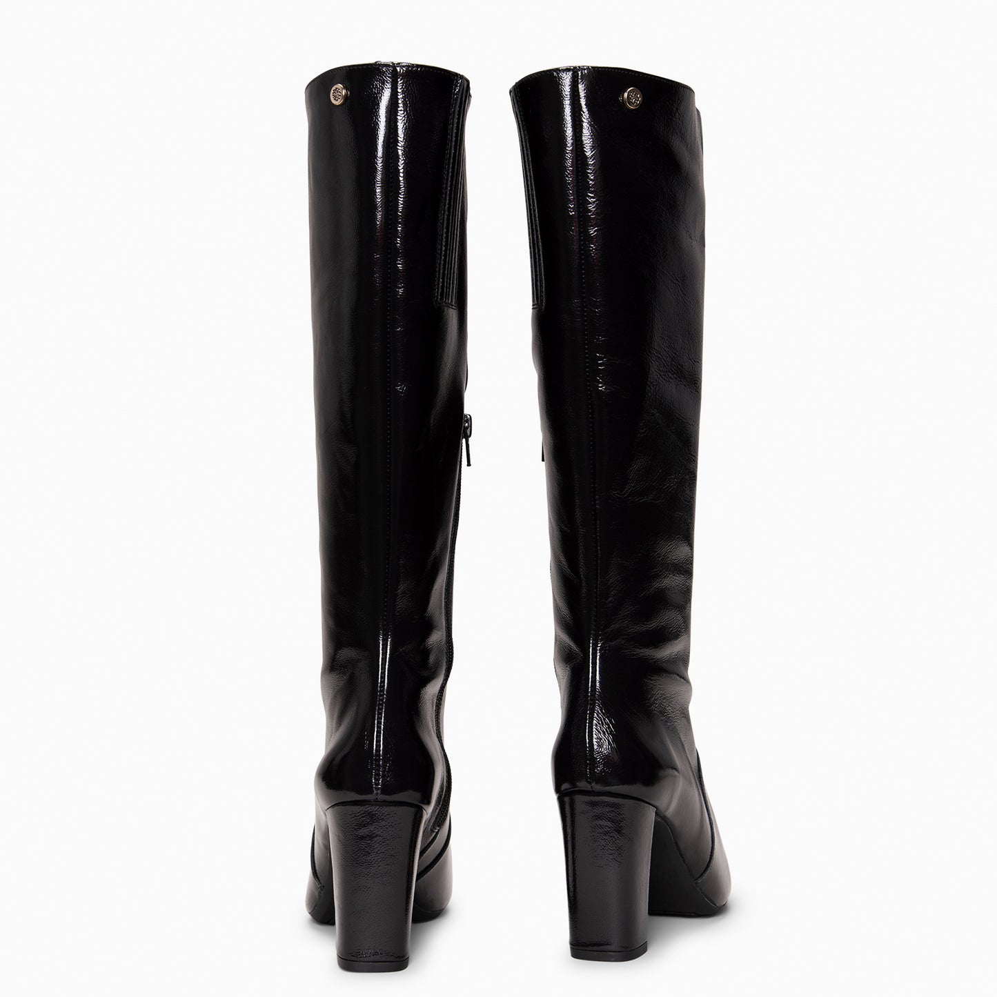 SOHO - Botas de tacón alto NEGRO CHAROL