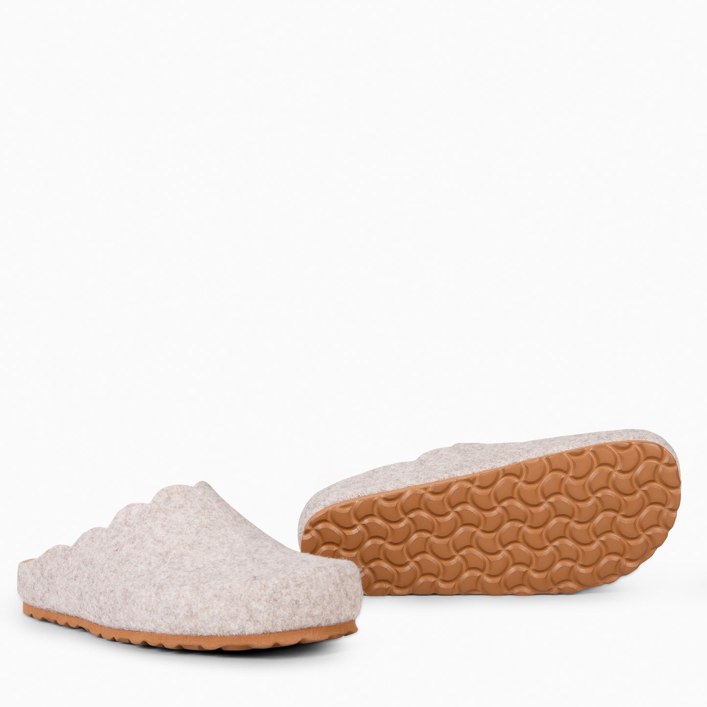 SWEET HOME - Zapatillas de estar por casa de mujer BEIGE