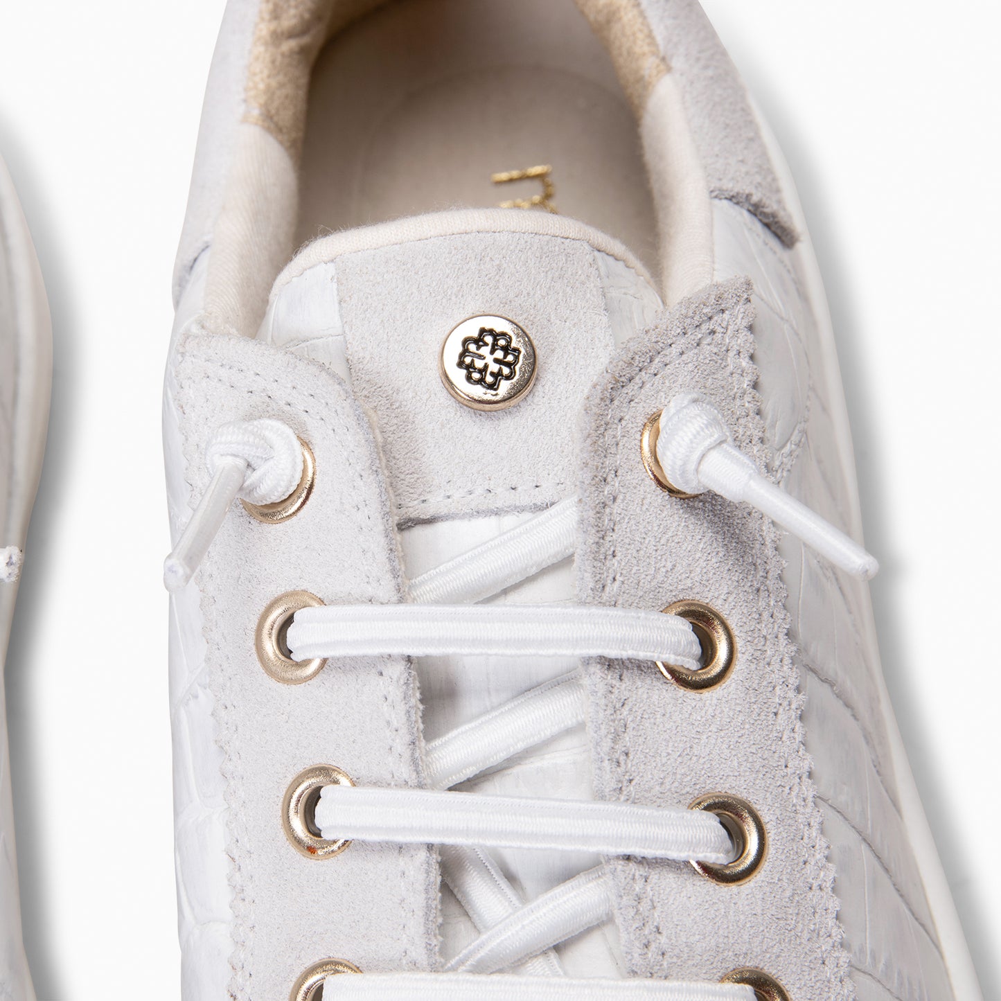 NANTES - Zapatillas Elegantes BLANCO COCO