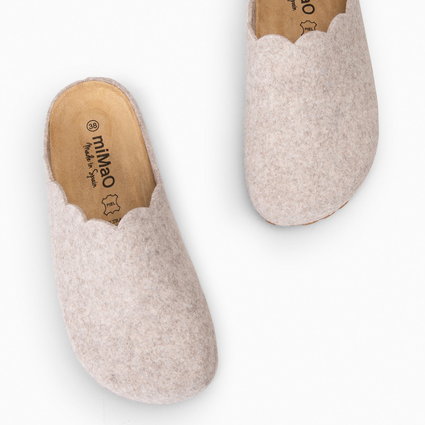 SWEET HOME - Zapatillas de estar por casa de mujer BEIGE