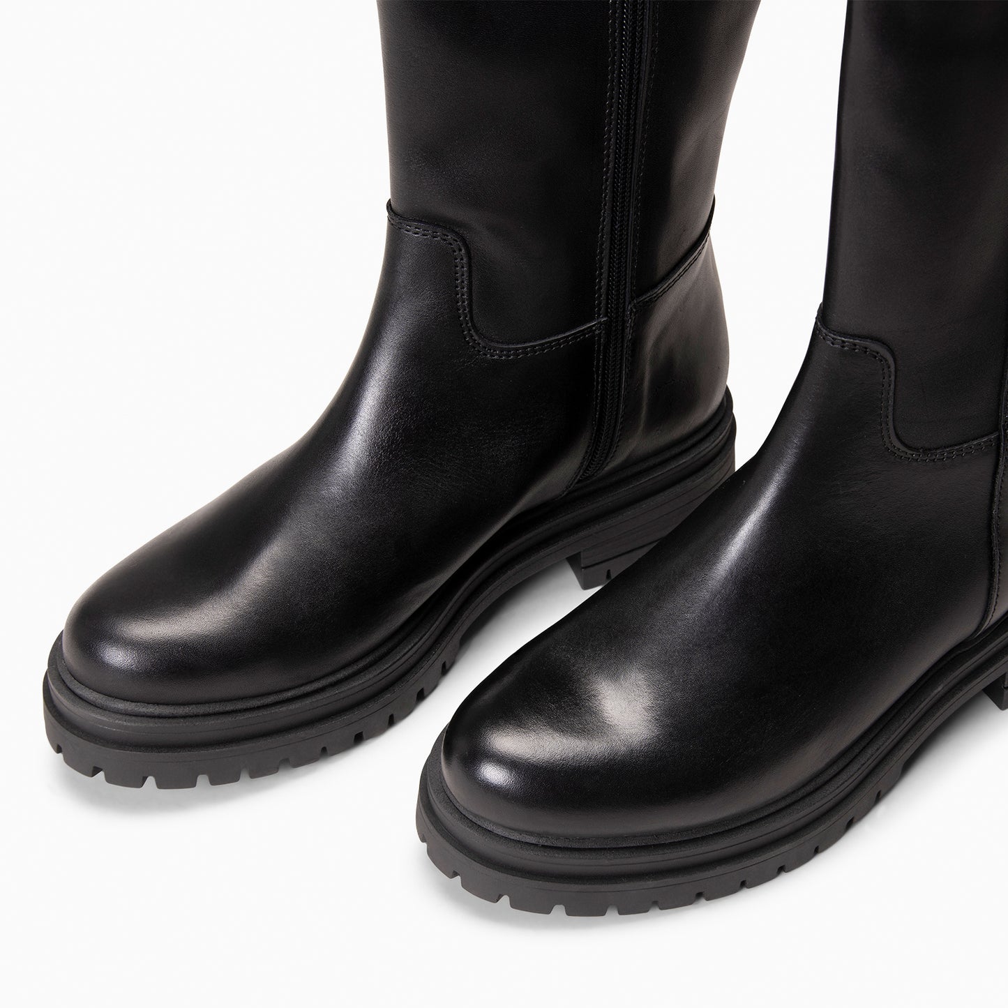 VENUS - Botines de caña alta NEGRO