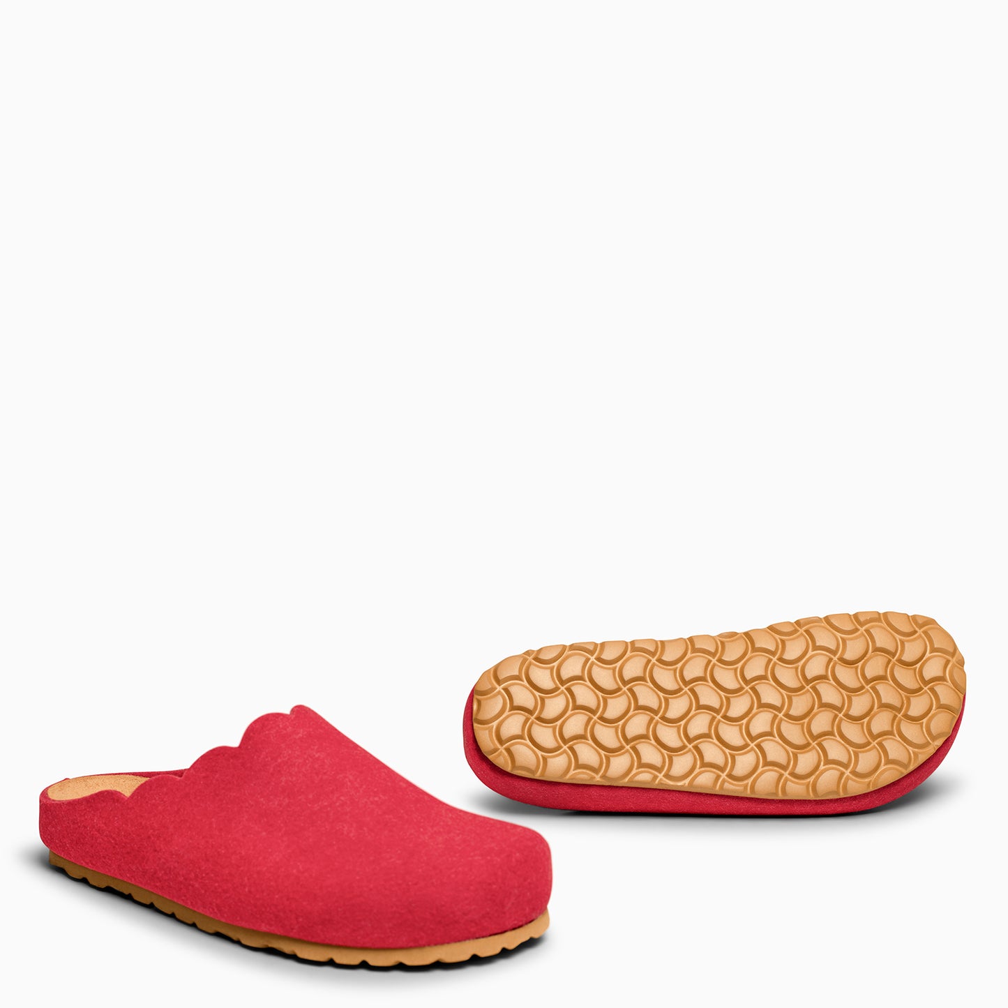 SWEET HOME - Zapatillas de estar por casa de mujer  ROJO