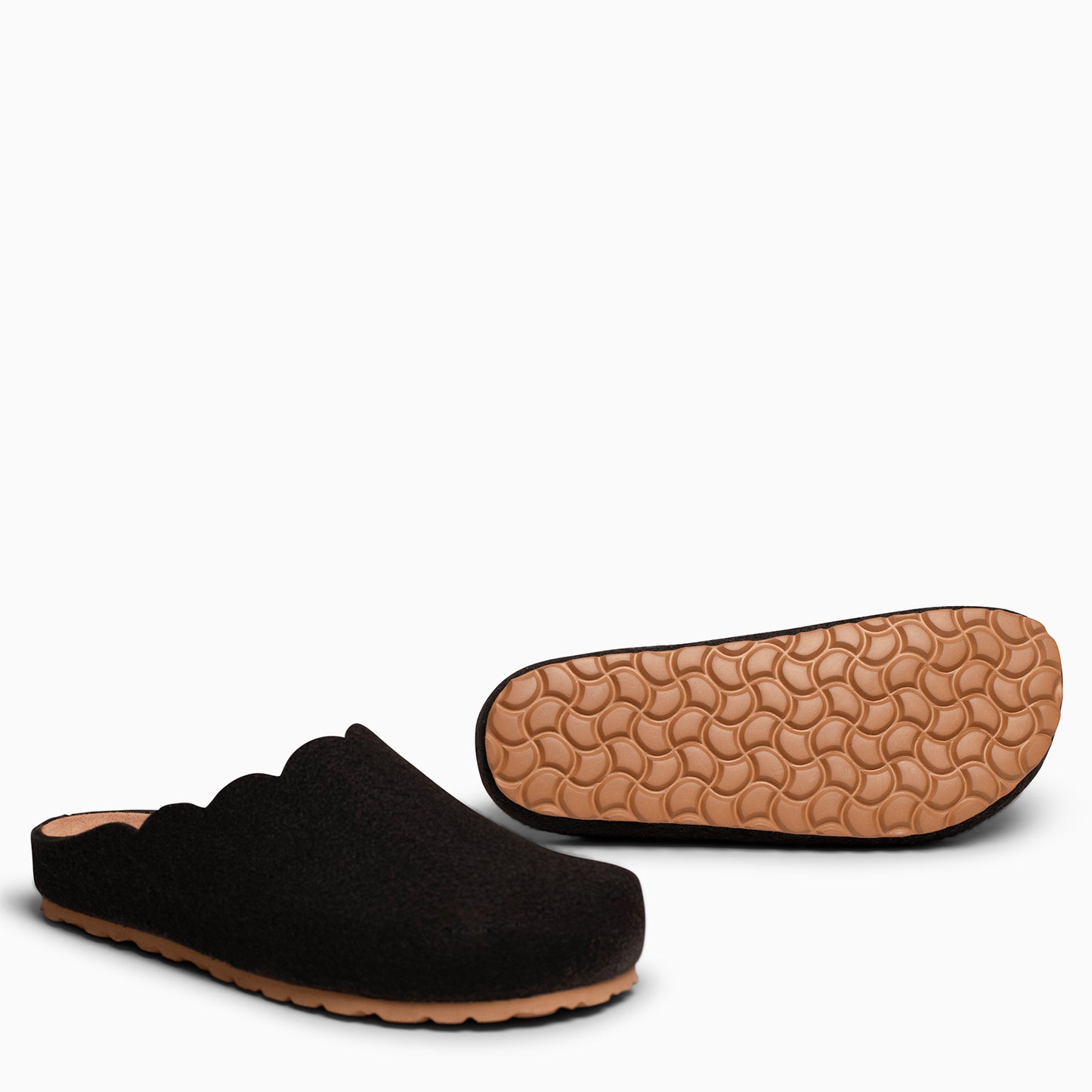 SWEET HOME - Zapatillas de estar por casa de mujer  NEGRO