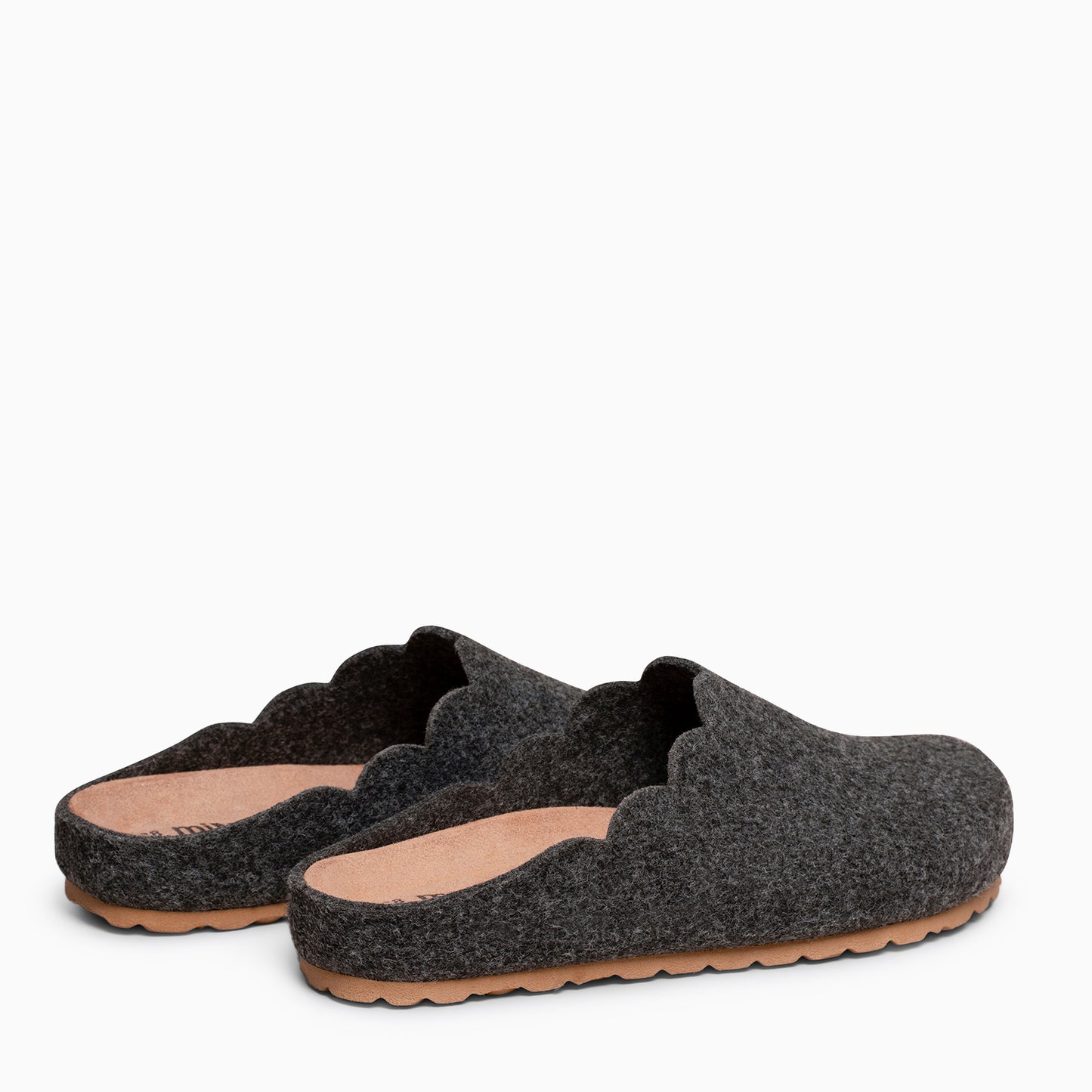 SWEET HOME - Zapatillas de estar por casa de mujer  GRIS OSCURO