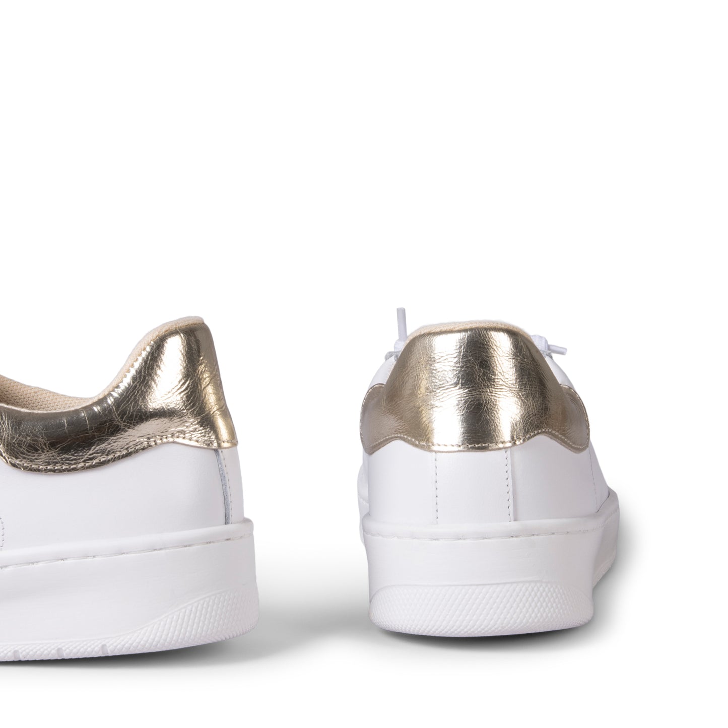 NANTES - Zapatillas Elegantes BLANCO ORO