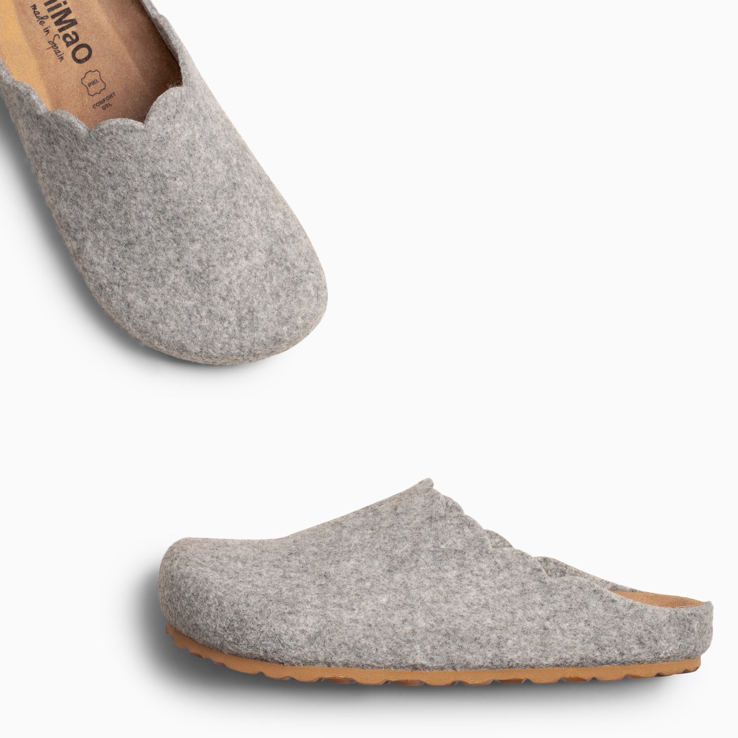 SWEET HOME - Zapatillas de estar por casa de mujer  GRIS CLARO