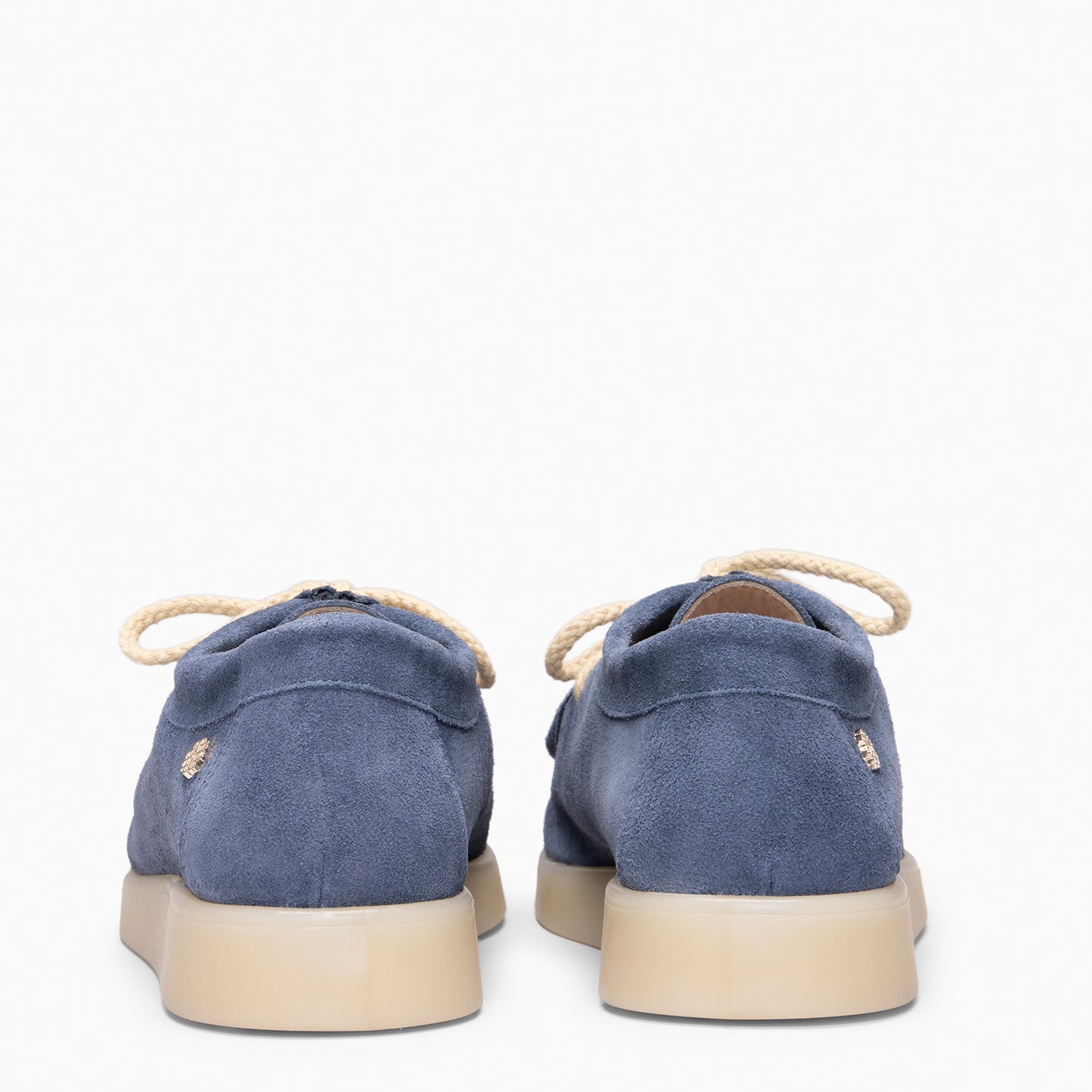 TUPI - Mocasines con cordones de serraje JEANS