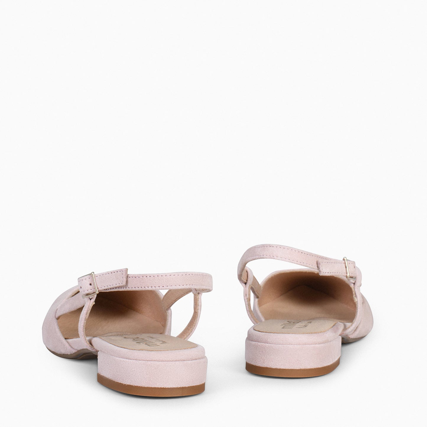 BRUNCH – Zapatos Planos Destalonados ROSA CLARO