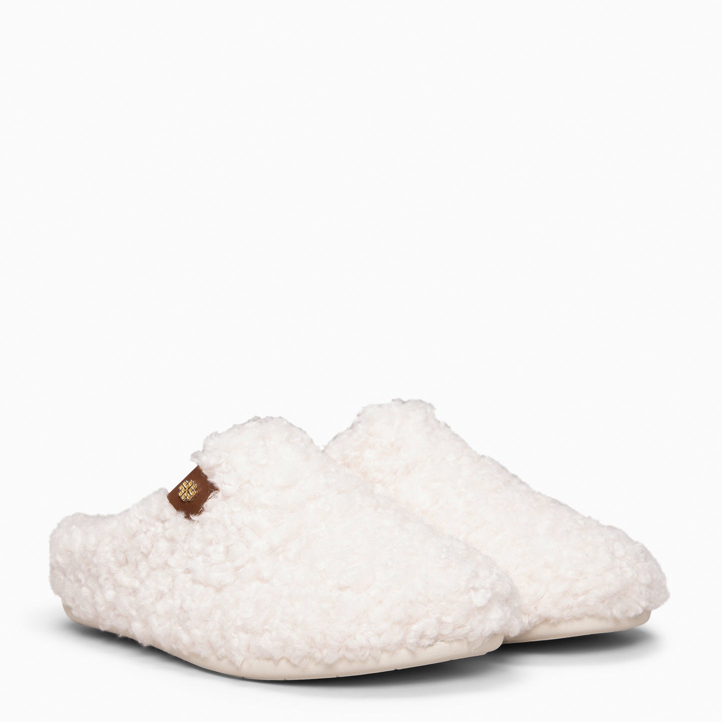 KOMFY DREAMS - Zapatillas de estar por casa ultra suaves CRUDO