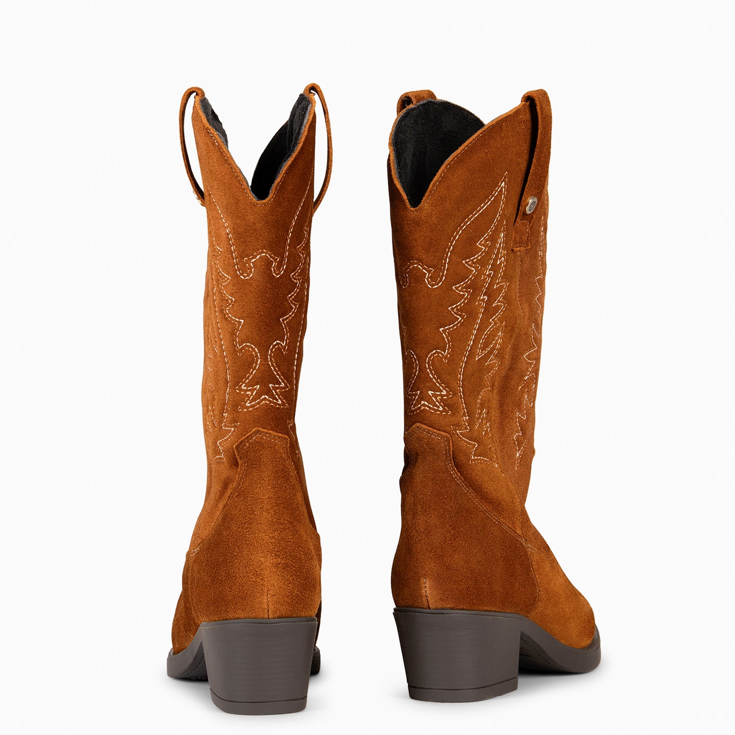 UTAH - Botas Cowboy bordado CUERO