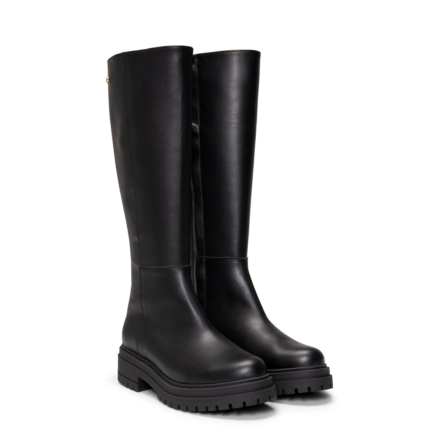 NOA - Botas altas con plataforma NEGRO