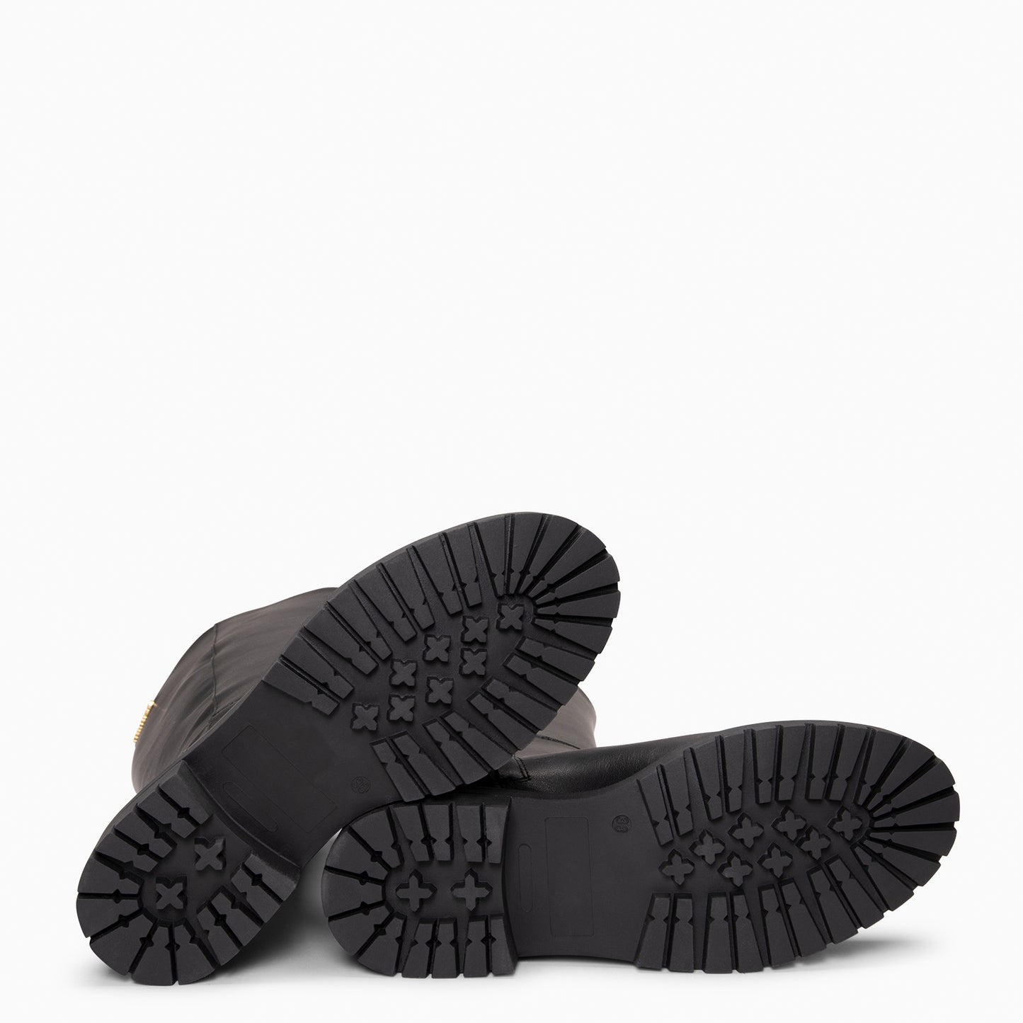 NOA - Botas altas con plataforma NEGRO