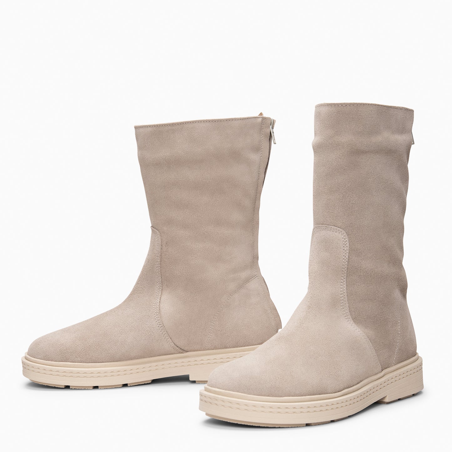 SNOW - Botines forrados de piel BEIGE