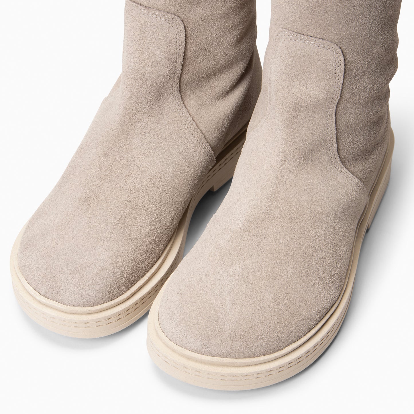 SNOW - Botines forrados de piel BEIGE