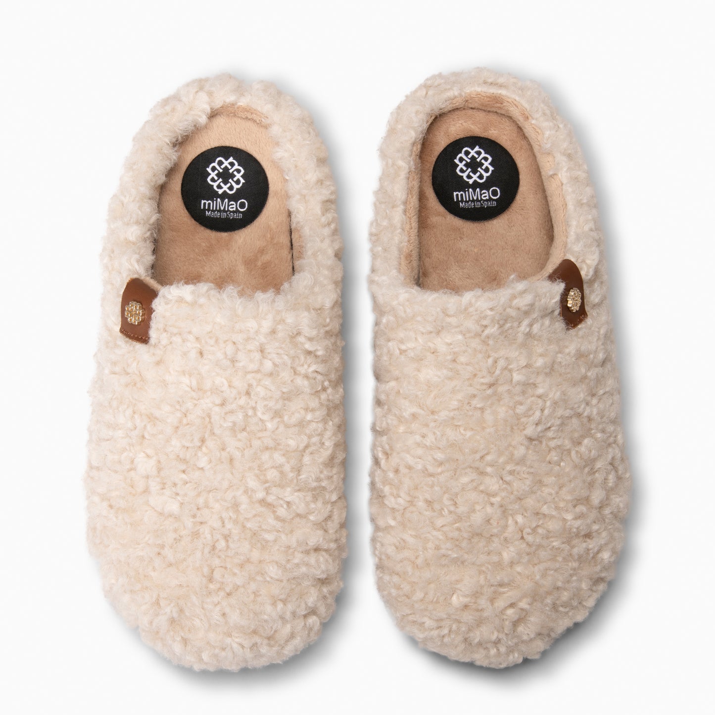 KOMFY DREAMS - Zapatillas de estar por casa ultra suaves BEIGE