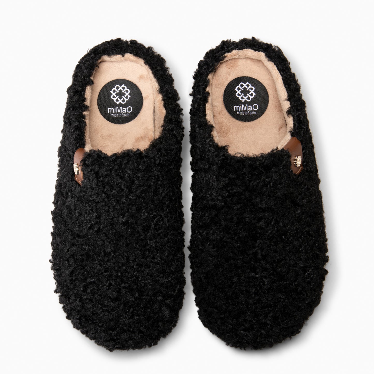 KOMFY DREAMS - Zapatillas de estar por casa ultra suaves NEGRO