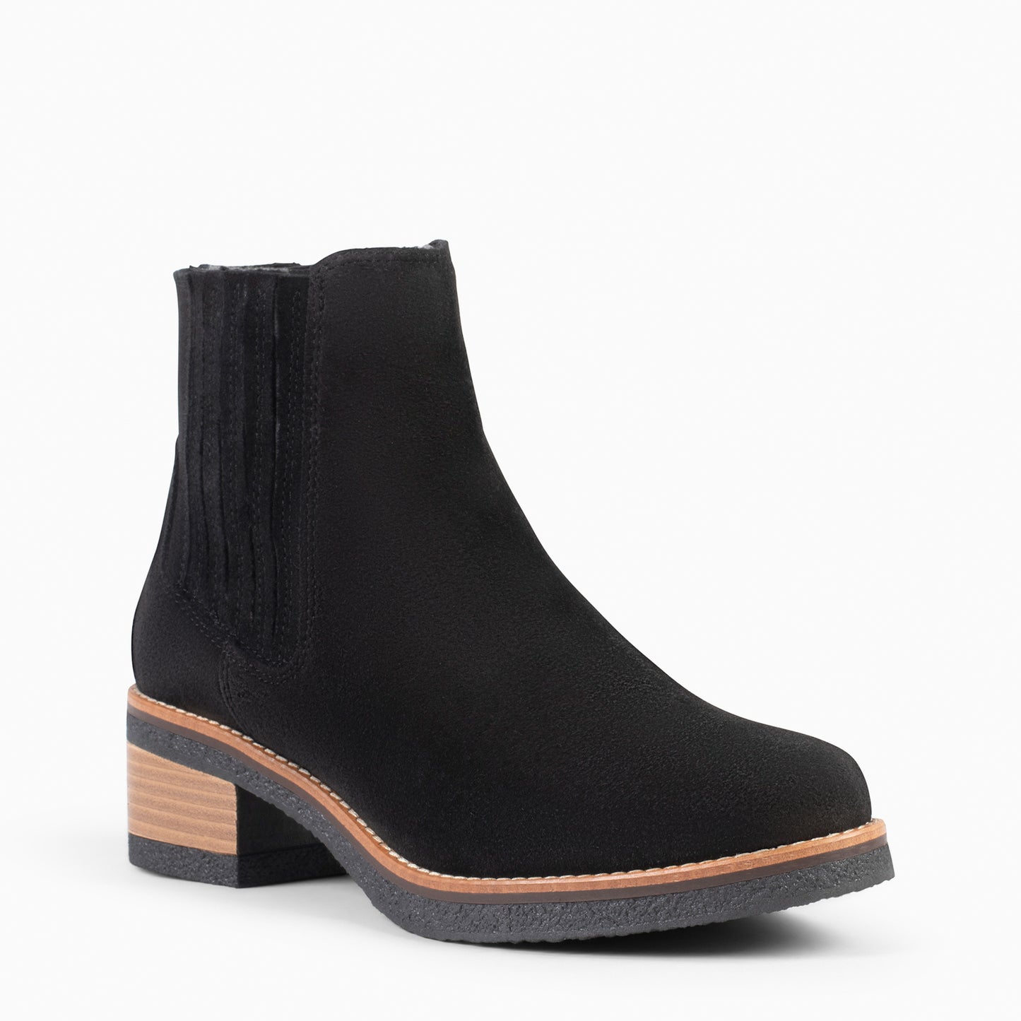 COUNTRY – Botines camperos para mujer NEGRO