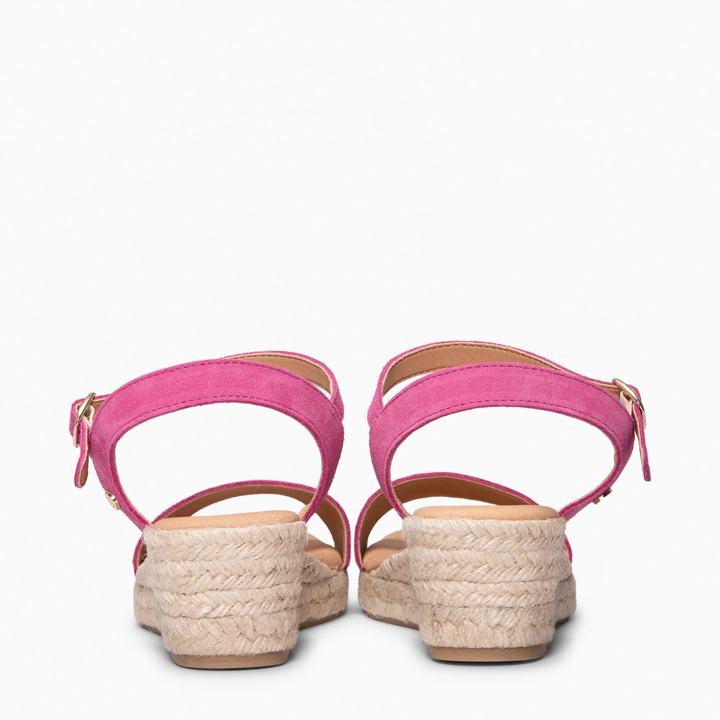 JEREZ - Sandalias de Esparto FUCSIA
