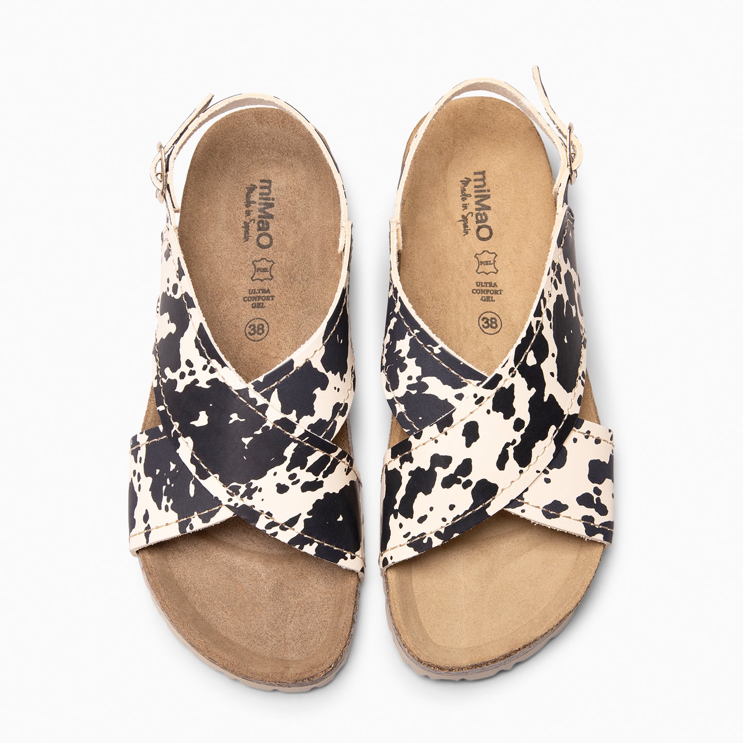 TULUM - Sandalias destalonadas con suela VACA