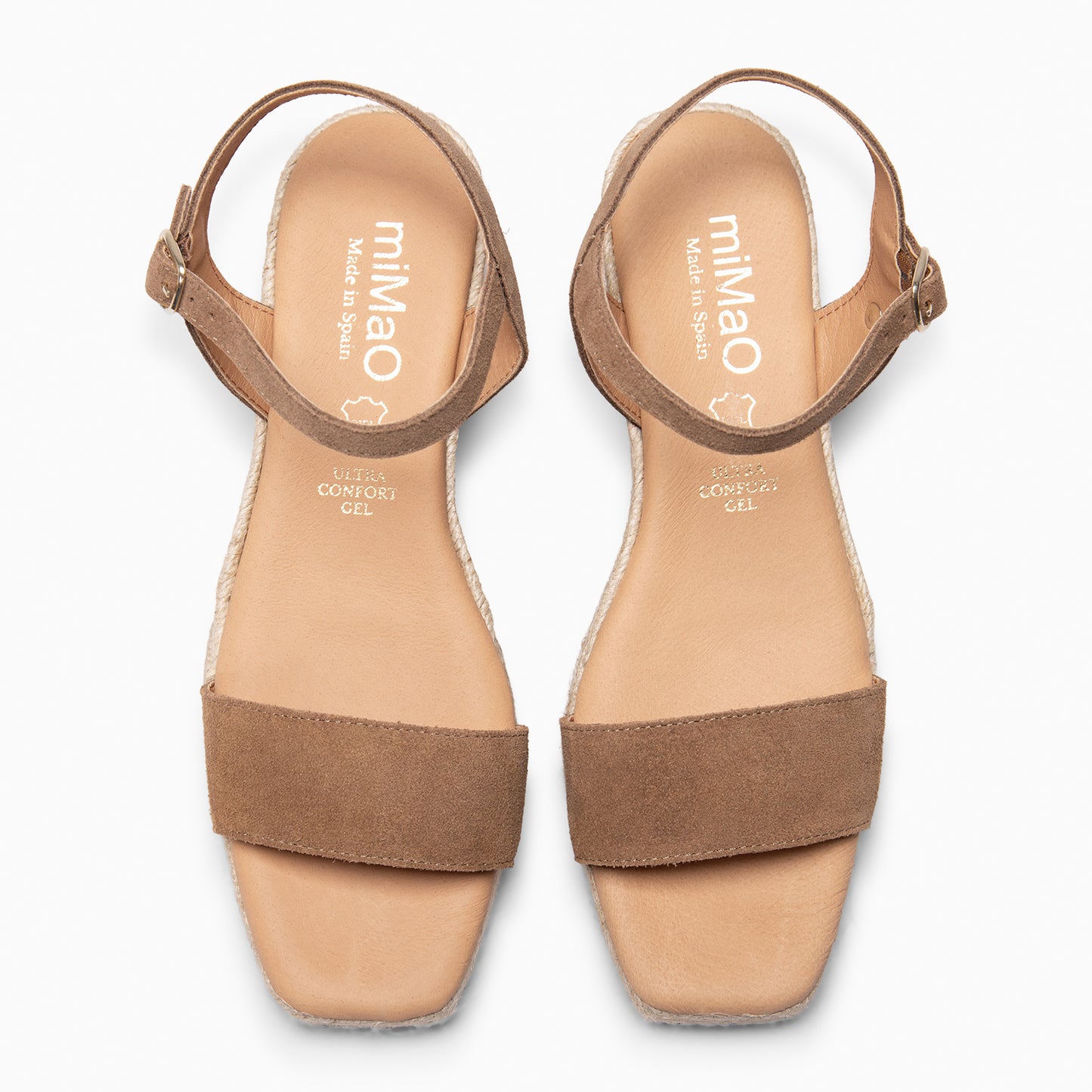 JEREZ - Sandalias de Esparto TAUPE