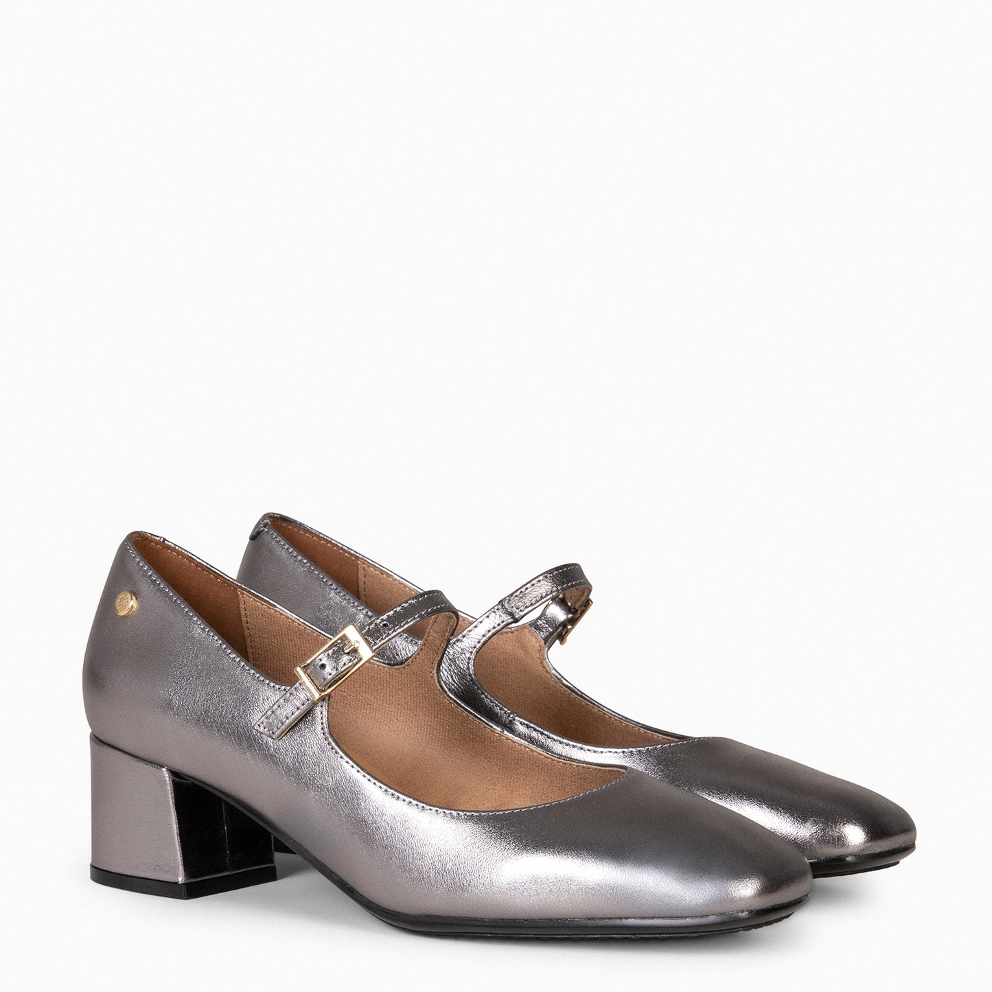 BELLA - Zapatos con pulsera y puntera cuadrada ROCA