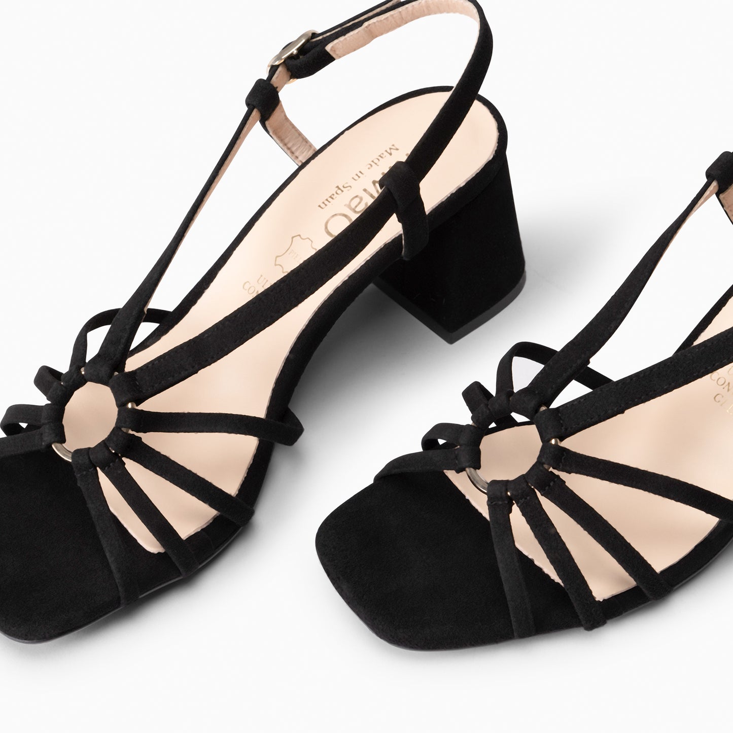 SOLEIL - Sandalias de tacón NEGRO