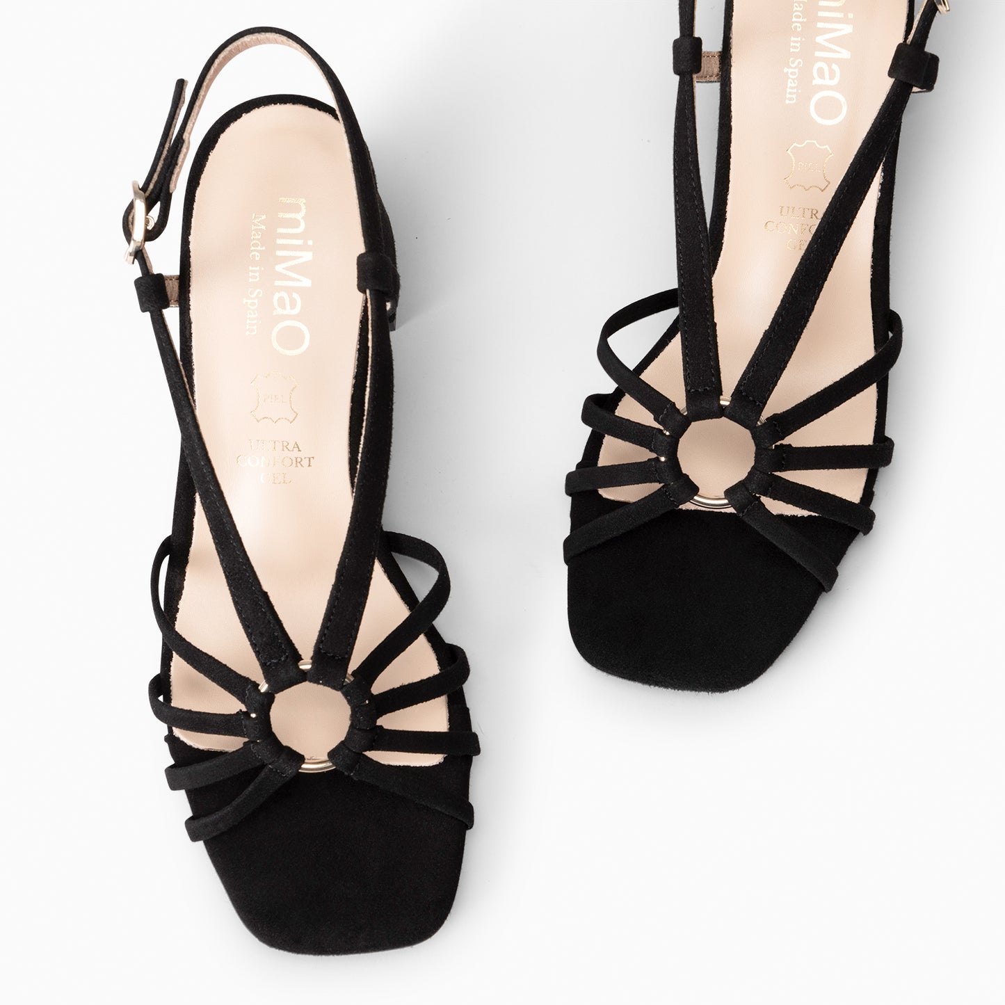 SOLEIL - Sandalias de tacón NEGRO