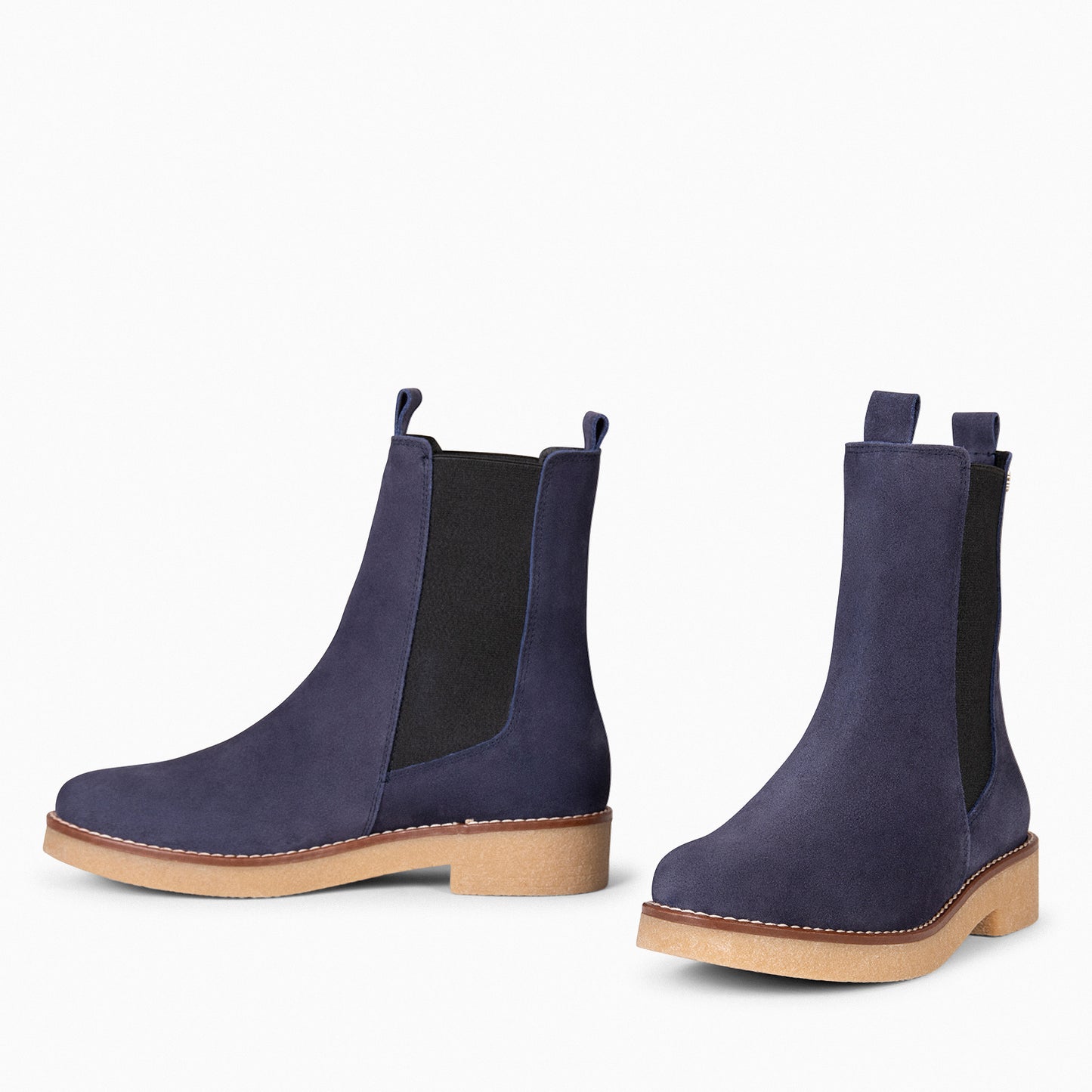 PORTLAND – Bottines Chelsea en cuir MARINO