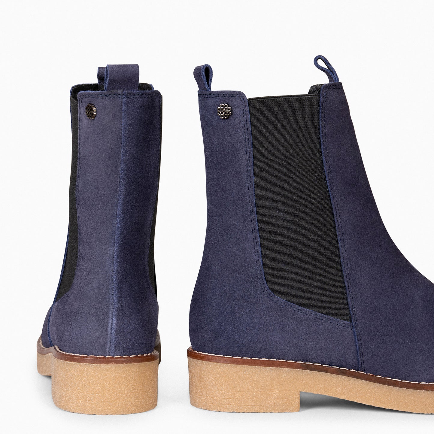 PORTLAND – Bottines Chelsea en cuir MARINO